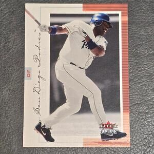 2001 Fleer Genuine #85 Tony Gwynn Baseball Card